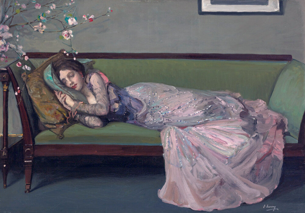 爱尔兰籍学院派画家John Lavery（1856.3.20——1941.1.10） ????