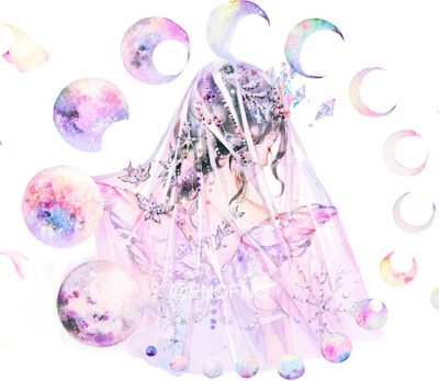 手绘#插画 作者：ENOFNO