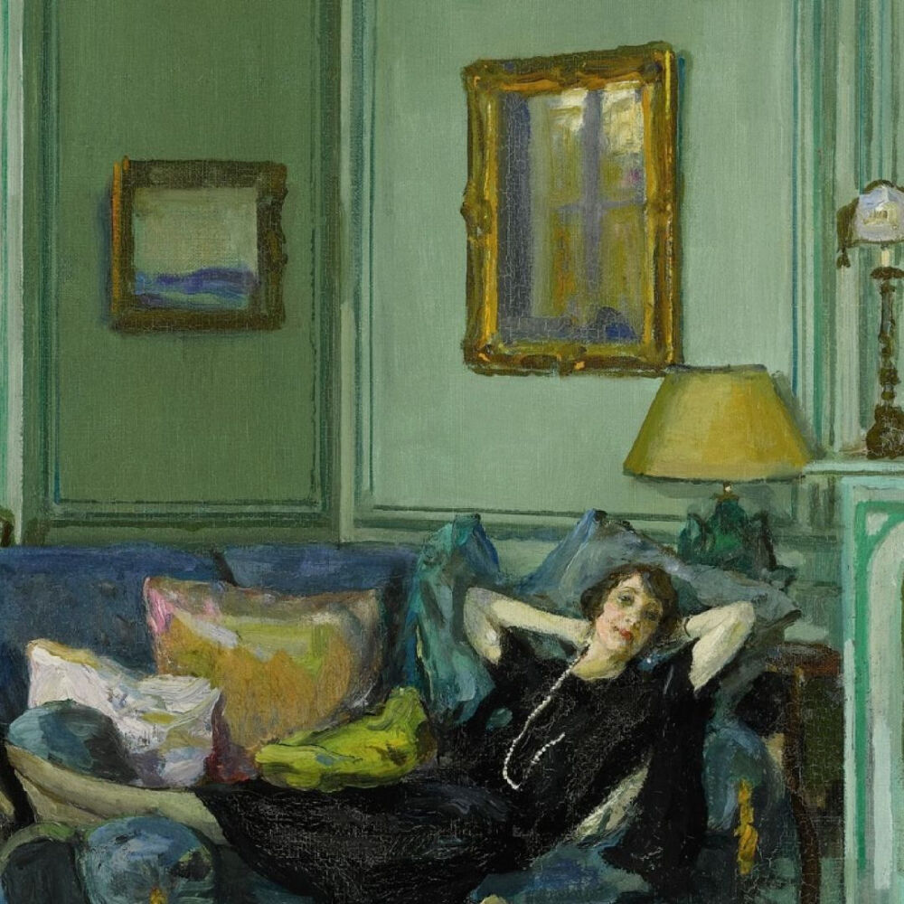 女性肖像画丨爱尔兰籍学院派画家John Lavery（1856.3.20——1941.1.10） ​​​