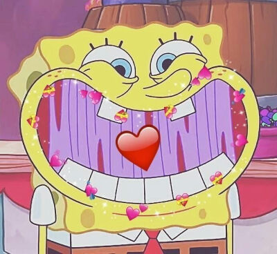 可爱 情侣头像 海绵宝宝