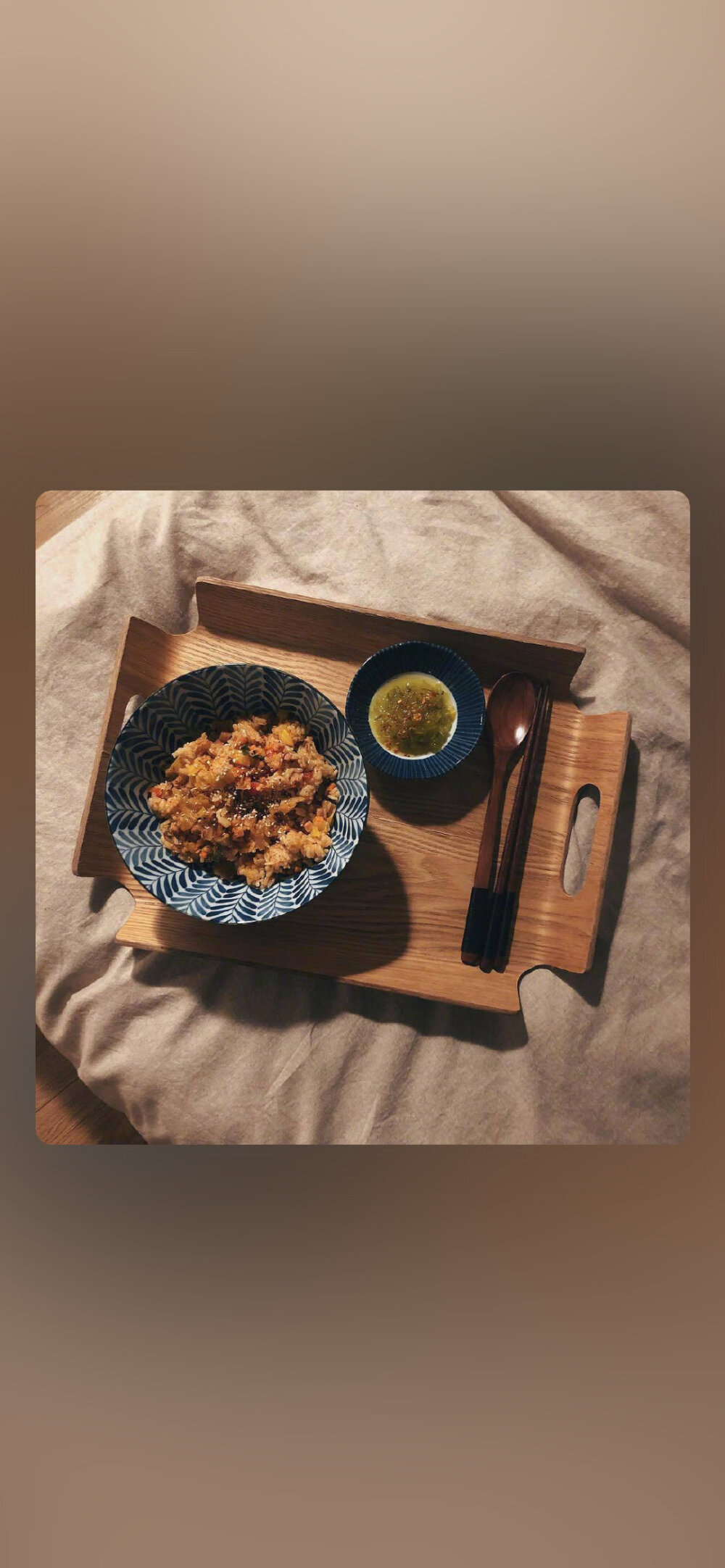 一个人的宵夜，没人陪