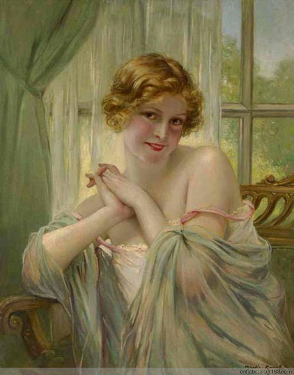 Francois Martin Kavel （1861-1931 弗朗索瓦·马丁·卡维尔）法国画家，据说他出生在一个富有的家庭，并不需要为物质生活考虑，他只专心做他最喜欢的绘画创作，女性主题最多。