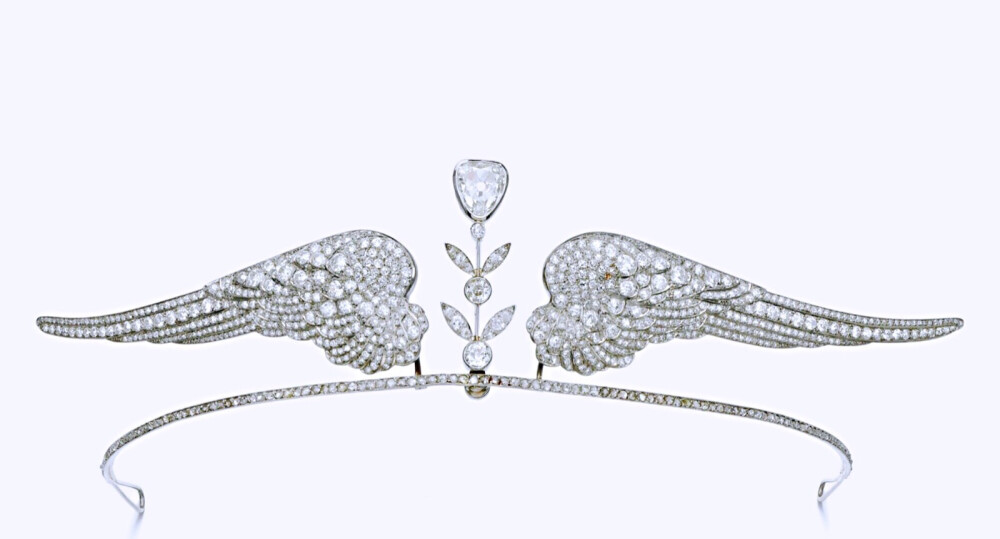 天使翼钻石冠冕，二十世纪初