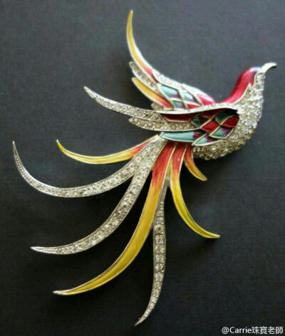 Marcel Boucher，精彩的 Art Deco 風，一直覺得 Art Deco 硬硬的風格和 Costume Jewellery 很合 