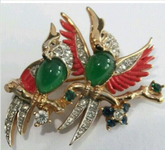 Marcel Boucher，精彩的 Art Deco 風，一直覺得 Art Deco 硬硬的風格和 Costume Jewellery 很合 