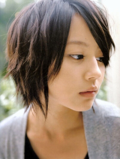 堀北真希の短发