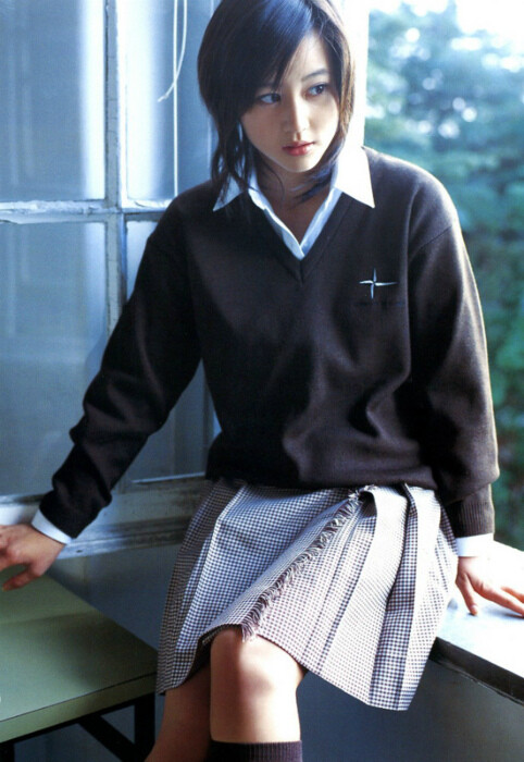 堀北真希の短发