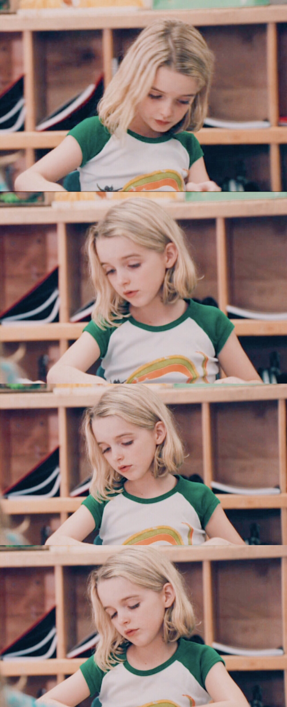 麦肯娜·格瑞丝（Mckenna Grace）。
出自《天才少女》。
自制。