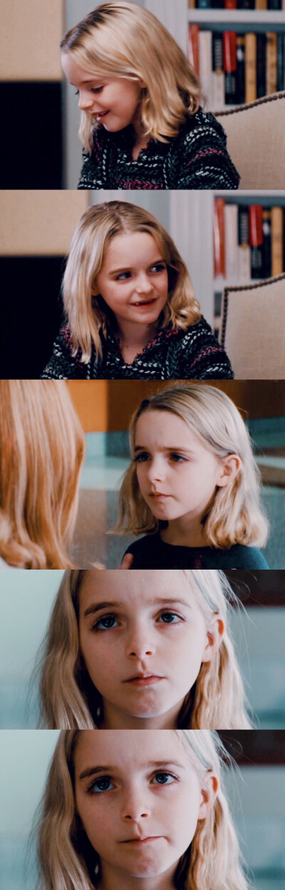 麦肯娜·格瑞丝（Mckenna Grace）。
出自《天才少女》。
自制。