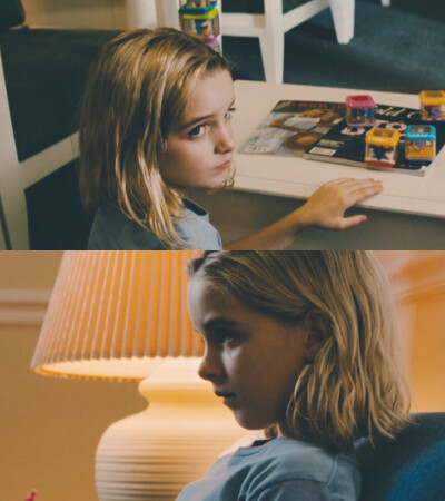 麦肯娜·格瑞丝（Mckenna Grace）。
出自《天才少女》。
自制。