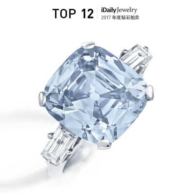 7.97ct Fancy Intense Blue 蓝钻
VS1 净度，Type IIb 型钻石，枕形切割