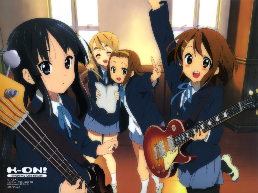 K-ON！輕音部 [平澤唯/秋山澪/田井中律/琴吹紬]