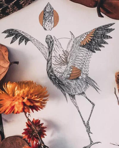 线稿 黑白 手绘 素材 （转发）