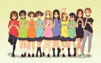 K-ON！輕音部 [平澤唯/秋山澪/田井中律/琴吹紬/中野梓/平澤憂/鈴木純/真鍋和/山中佐和子/吉田菖]