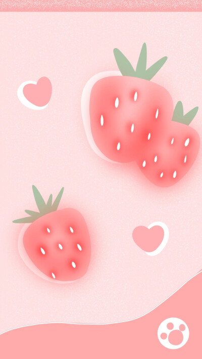 自描壁纸背景可爱