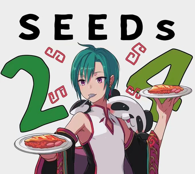 【彩虹社】2434seeds一期生绿仙（我从出生就喜欢阿绿了）【nijisanji】