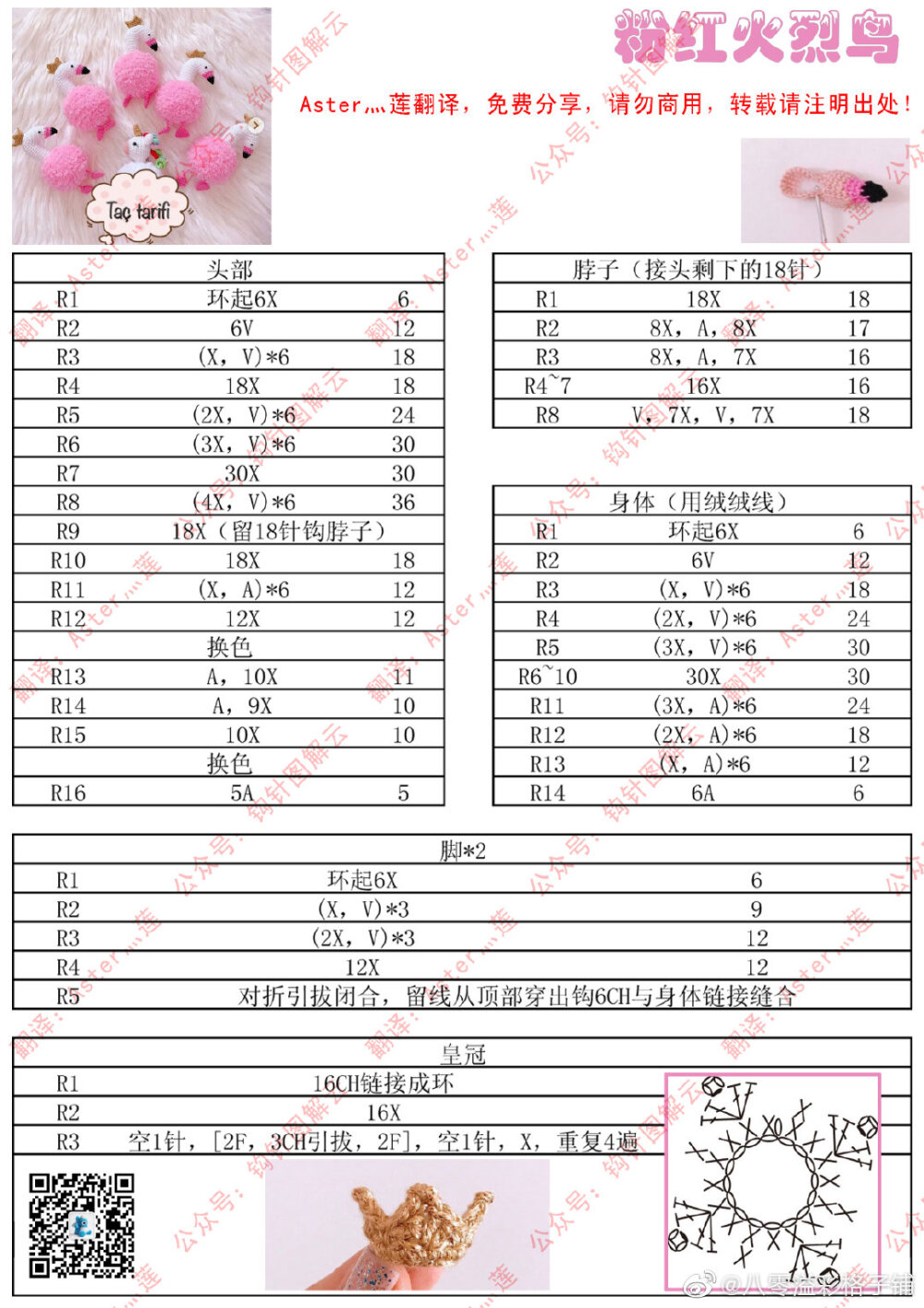 粉红火烈鸟1/1