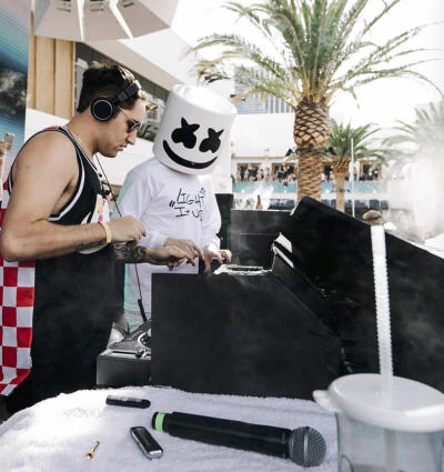 老棉 marshmello 棉花糖 百大DJ