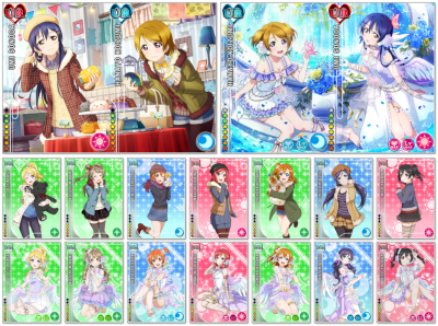 免抠动漫 PNG 素材 lovelive图鉴 立绘 