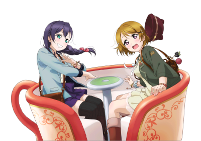 免抠动漫 PNG 素材 lovelive图鉴 立绘 服装 