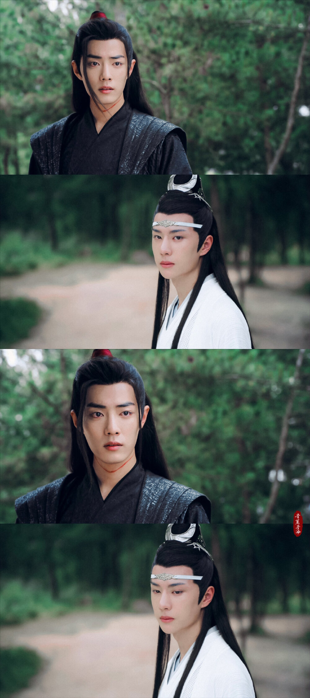 陈情令魏无羡蓝忘机肖战王一博博君一肖