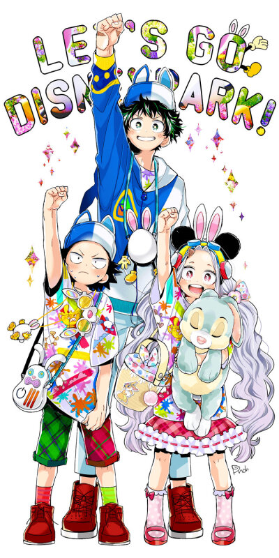 去迪士尼游玩的服饰搭配系列
Artist:dnd
Twi:dandelion0323
迪士尼游玩穿搭