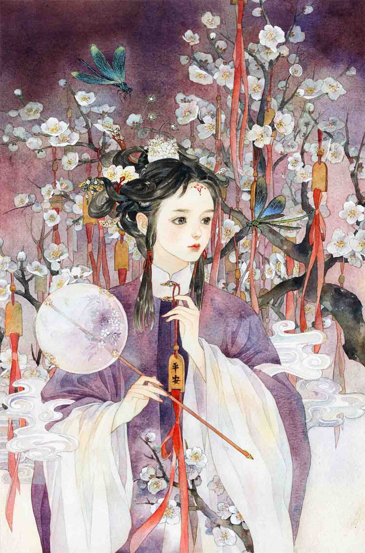 （古风美人）绘师：木南叽叽鸡