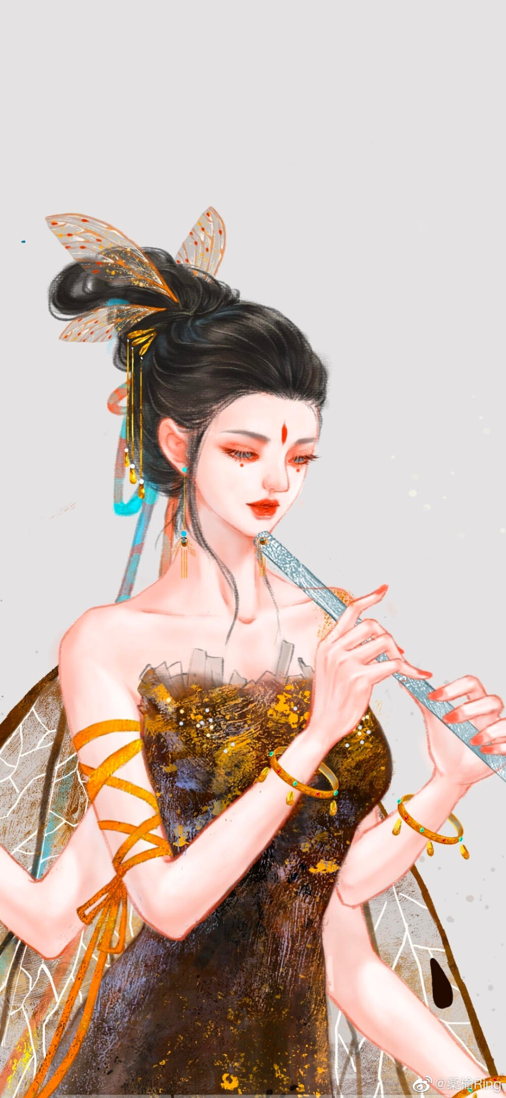 （古风美人）绘师：桑榆Ring