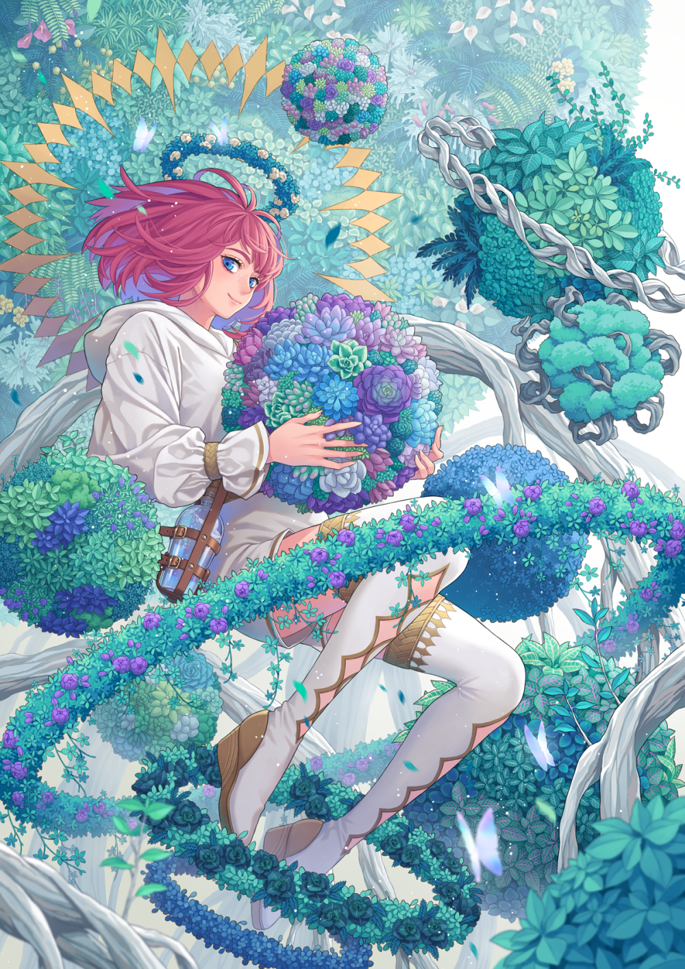 植物星球 绘师：ミナミ（p id=13988756） 本作品id=76151921