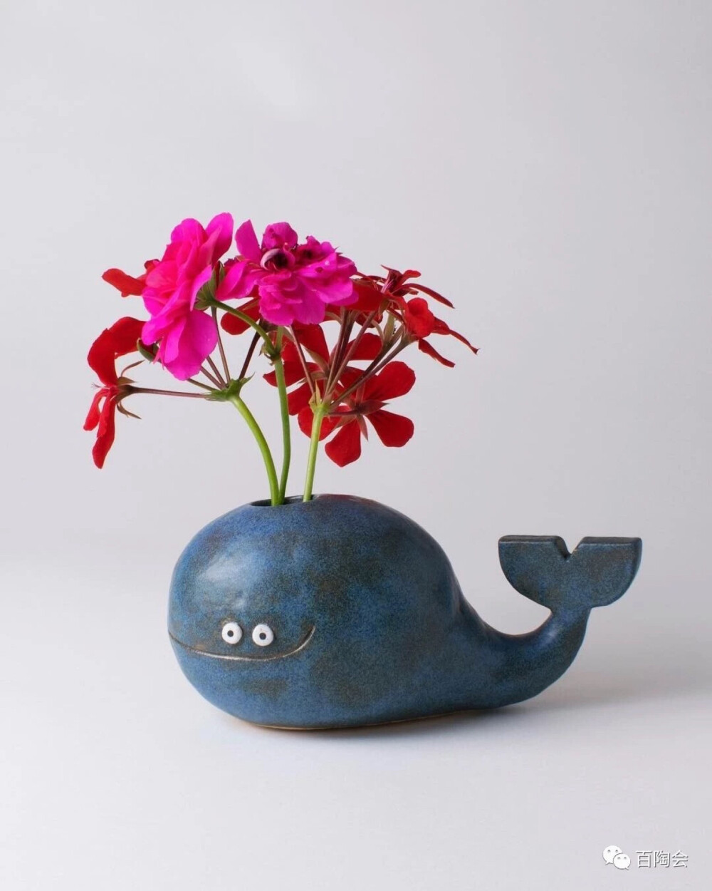 儿童房必备装饰动物造型花器泥球成型
