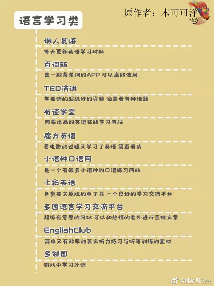 学习干货，偷偷变强大??????
给大家整理了一些我常用的学习网站和APP 在竞争压力这么大的世界要努力提升自己才有可能博得机会呀。生命不止学习不尽，假期时间学生党更是要抓紧时间学习学校中学习不到的技能来丰富自己呀??
??希望对你们也有帮助呀 我们要一起一直努力哦?? ????