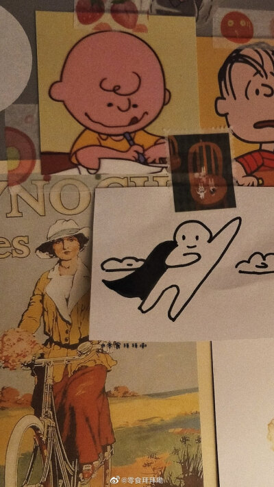 图源微博@零食拜拜嘞 文字壁纸