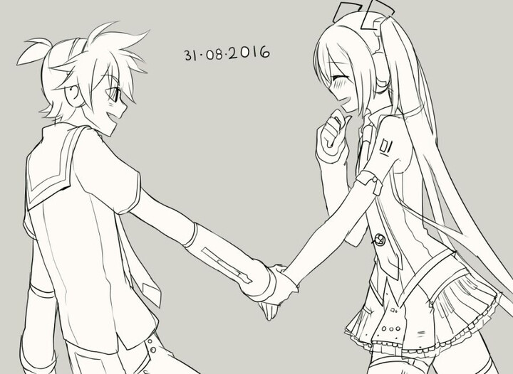 初音未来和镜音连