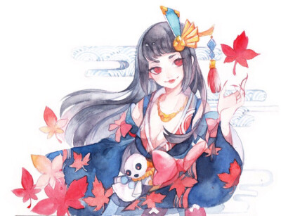 阴阳师 鬼女红叶