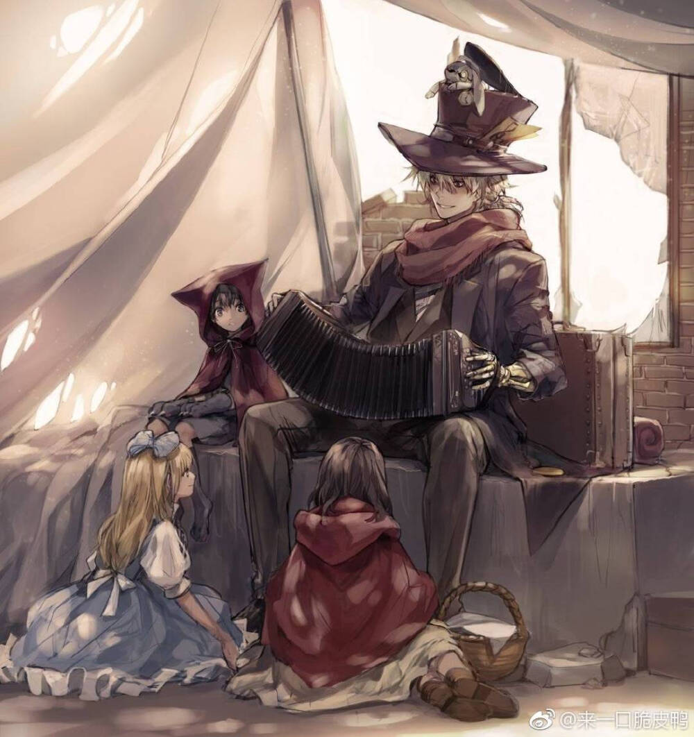 哇~感觉每一个男神都A爆了！！
画师：HABAN ​​​