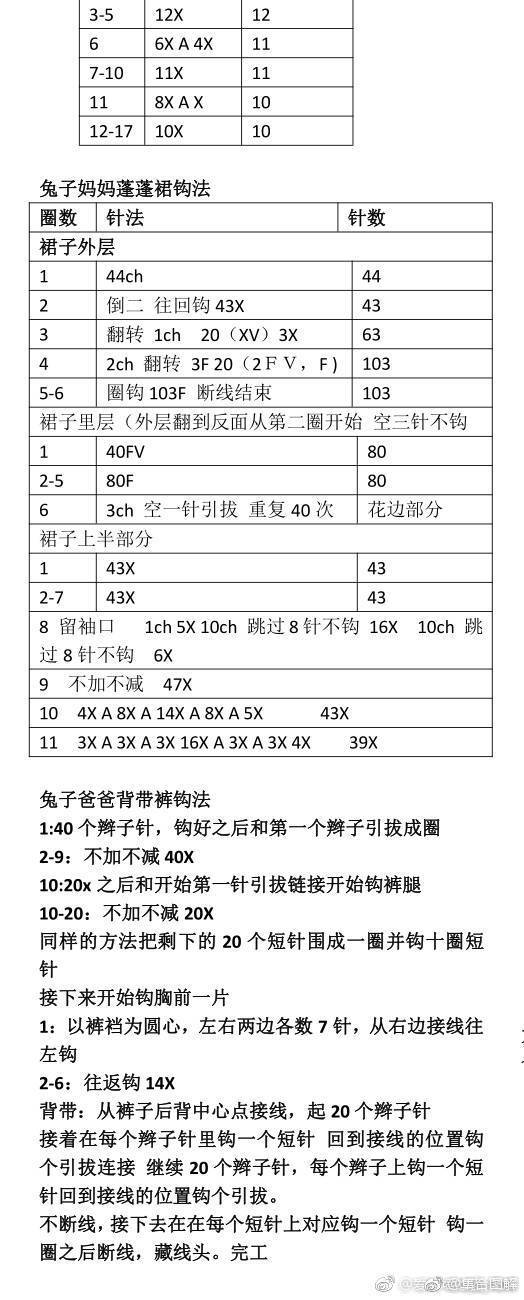 钩针玩偶娃娃