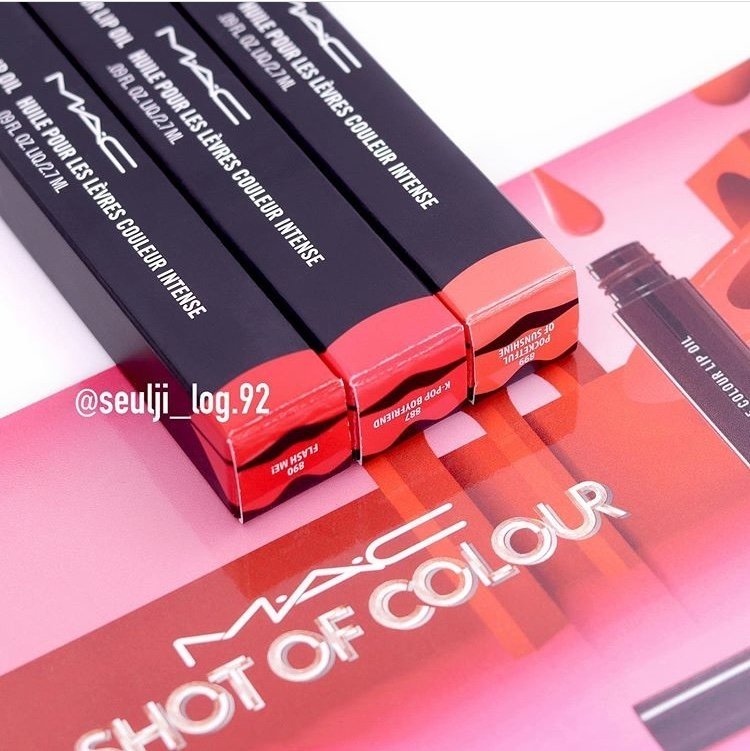 MAC Shot Of Colour Lip Oil唇釉试色 ​​​