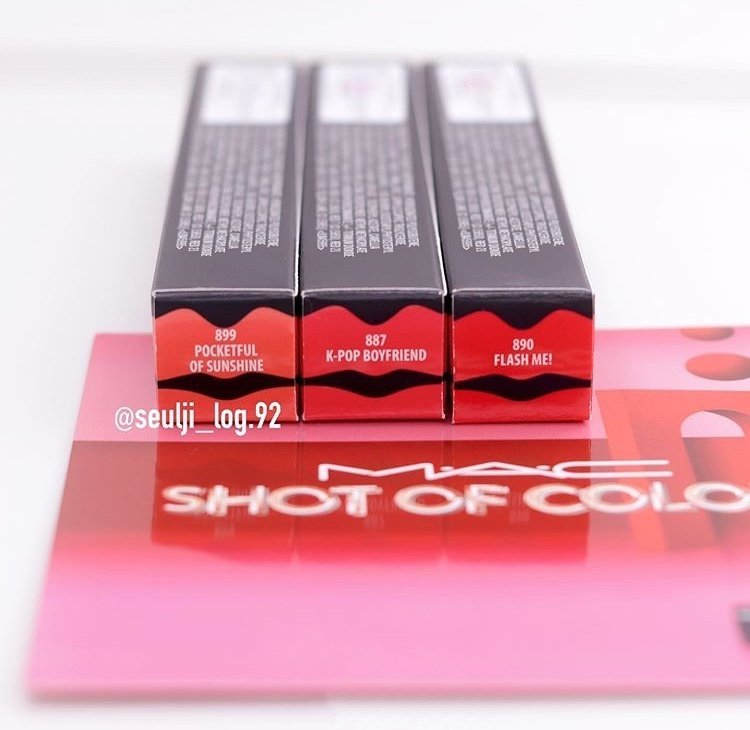 MAC Shot Of Colour Lip Oil唇釉试色 ​​​