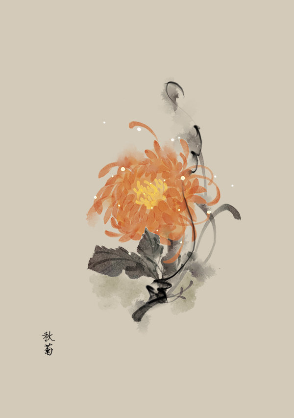 花壁纸