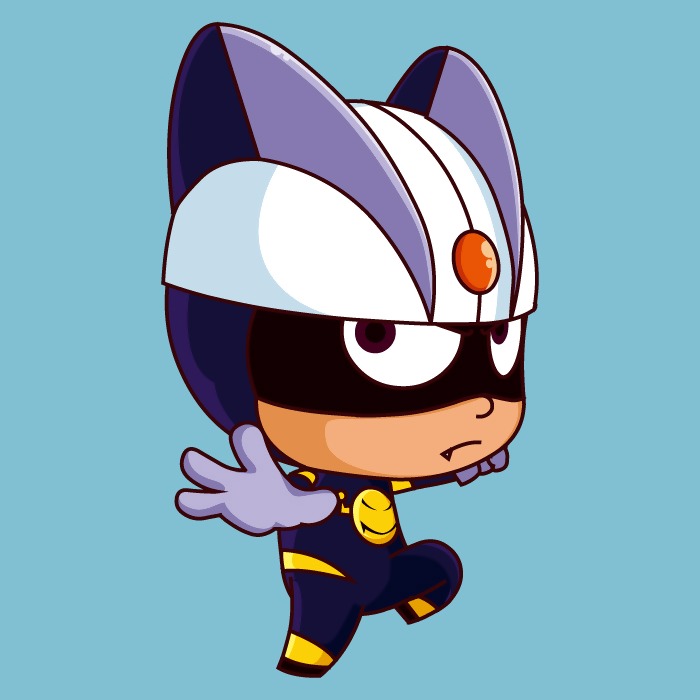 我最喜欢小心超人了！