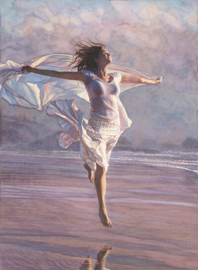 美国水彩画大师 Steve Hanks ​​​