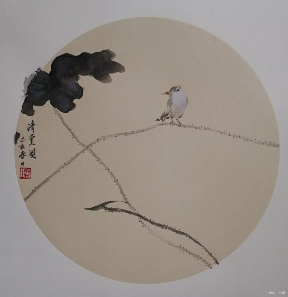 清赏丨水墨纸张丨45×45 CM丨2019年
封龙山～深秋丨布面油画丨60×50 CM丨2019年
花开时节丨布面油画丨65×65 CM丨2019年