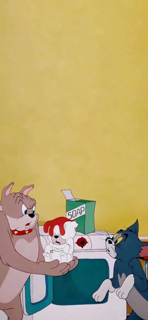 猫和老鼠 手机壁纸