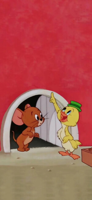 猫和老鼠 手机壁纸