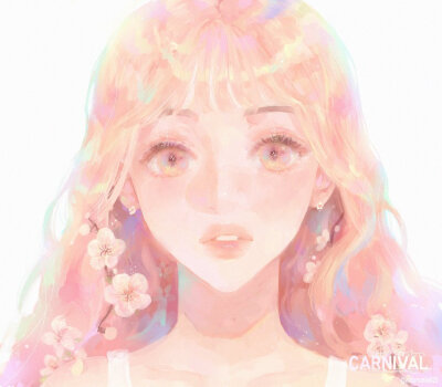 插画师 WABI(watersmile829) 一组人像插画 ​​​​