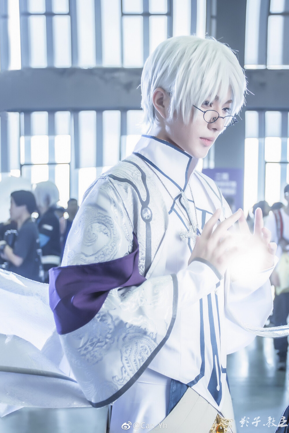 coser。cos。摄影。指路图中微博水印