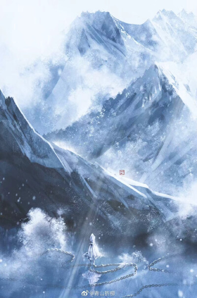 #哪吒之魔童降世#哪吒 敖丙
人心中的成见就像一座大山，任你怎么努力也休想搬动。
画师：青山折柳