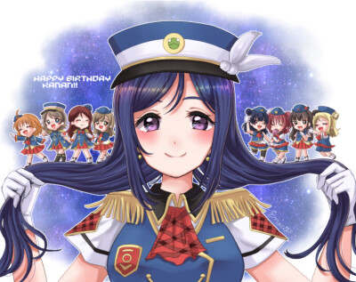 LoveLive！Sunshine??！[高海千歌/渡邊曜/櫻內梨子/國木田花丸/黑澤露比/津島善子/黑澤黛雅/小原鞠莉/松浦果南]