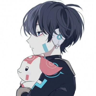他