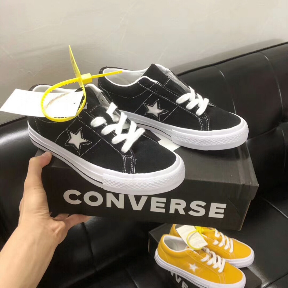 Converse 匡威one star 翻毛皮三星标